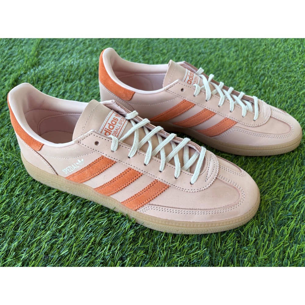 Adidas Handball Spezial Wonder Quartz Preloved Orange Gum IH1505 Womens 10 Men 9